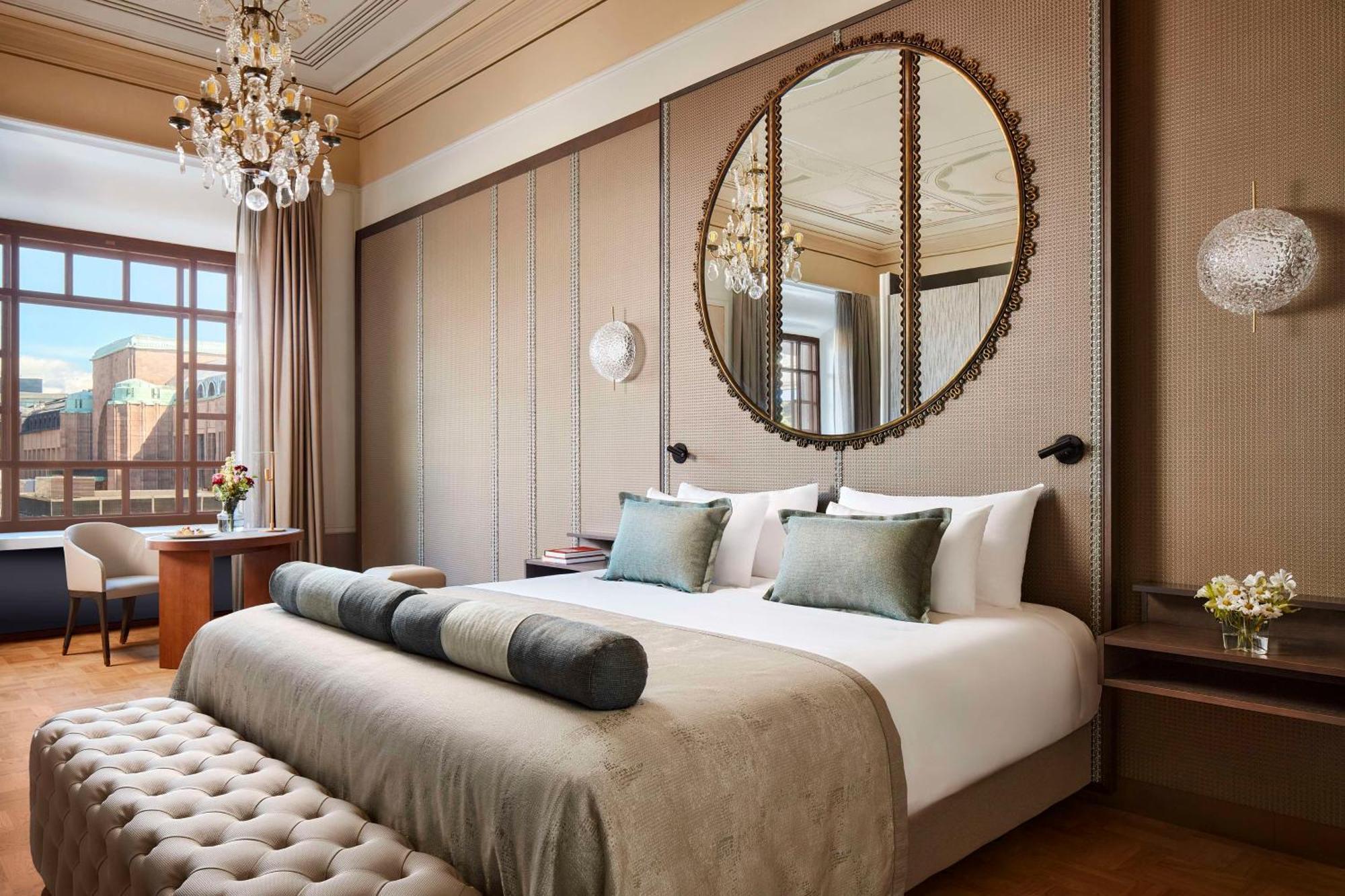 Nh Collection Helsinki Grand Hansa Buitenkant foto A bedroom at the hotel